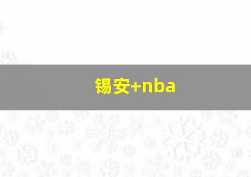 锡安 nba
